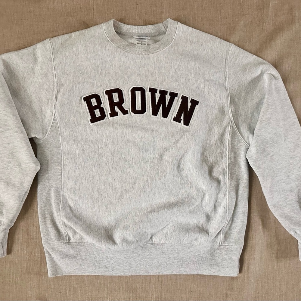 Brown University Gray Crewneck Sweatshirt